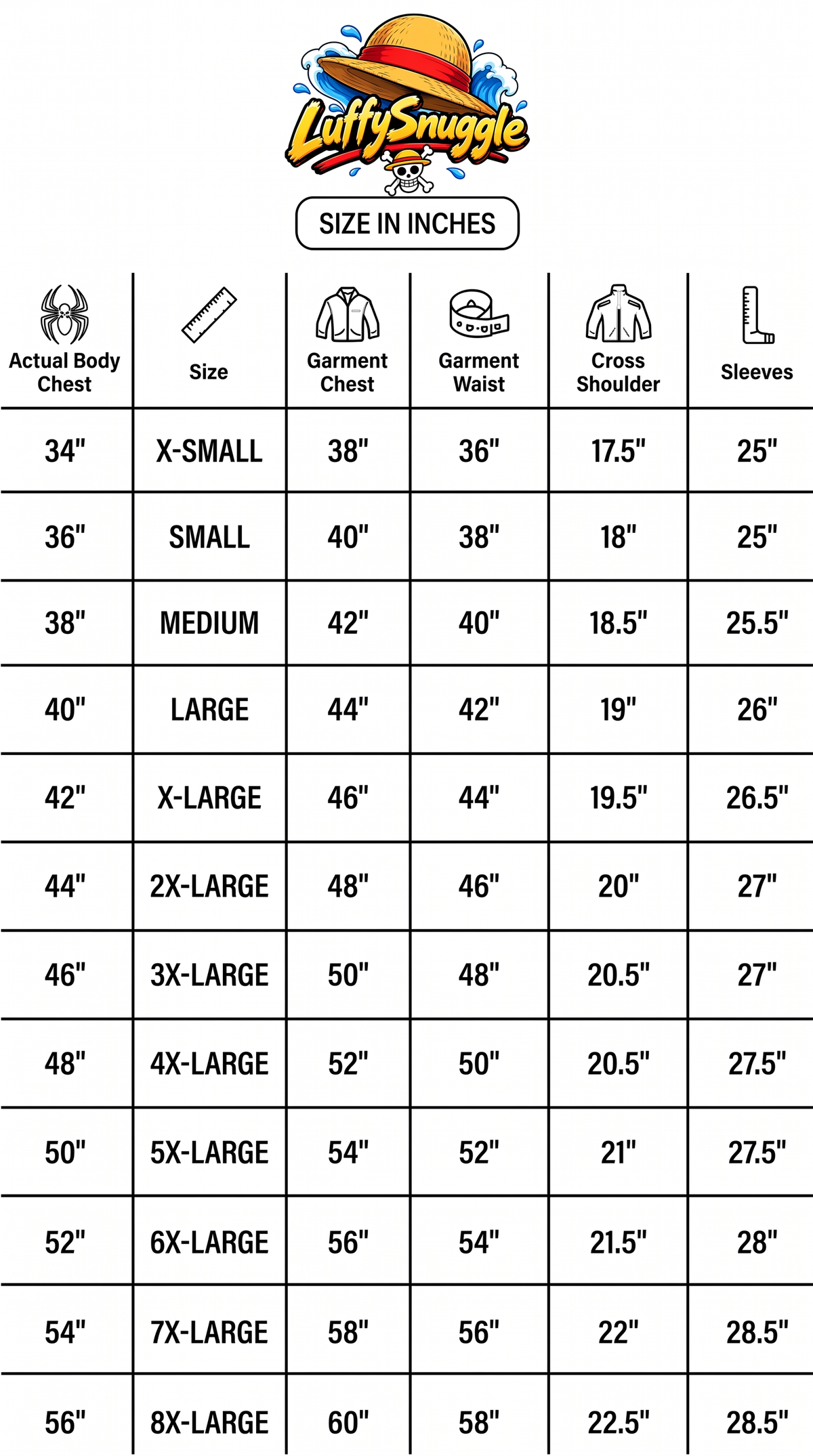 Not Sure About Size? Check Below ⬇️